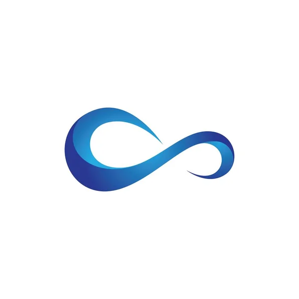 Infinity Logo Images Illustration Design — Stock Vector