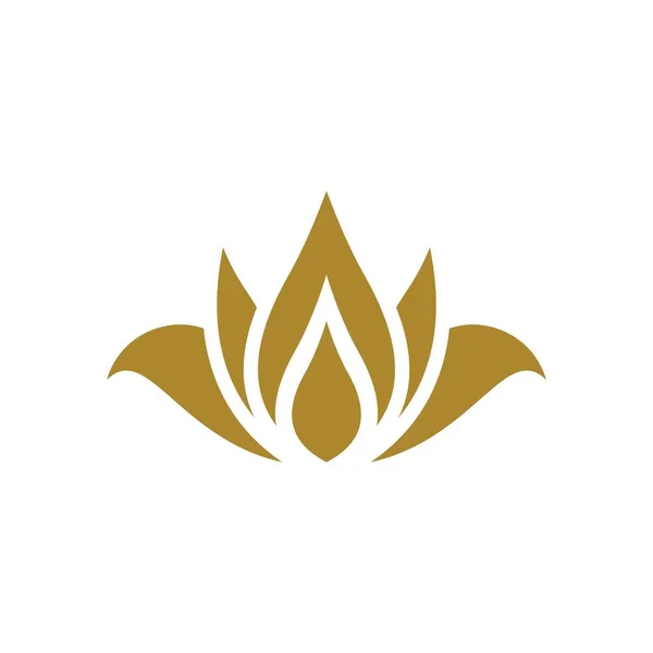 Beauty Lotus Logo Images Illustration Design — Stock Vector