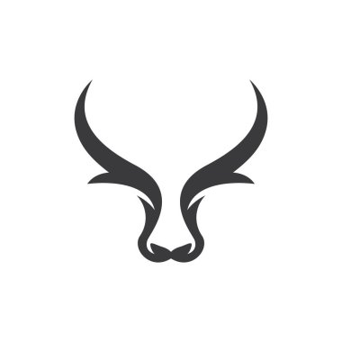 Boğa başlı logo resimleri çizimi tasarımı
