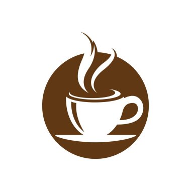 Kahve fincanı logo resimleri çizimi tasarımı