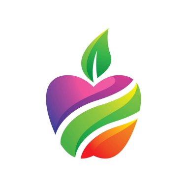 Apple logo resimleri çizimi tasarımı