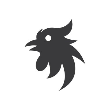 Rooster logo resimleri çizimi tasarımı