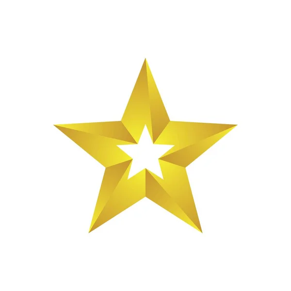 Star Logo Imágenes Ilustración Diseño — Vector de stock