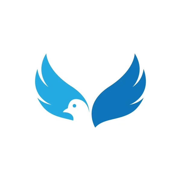 Diseño Ilustración Imágenes Logotipo Dove — Vector de stock