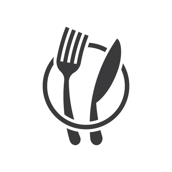 Logo Restaurace Obrázky Ilustrační Design — Stockový vektor