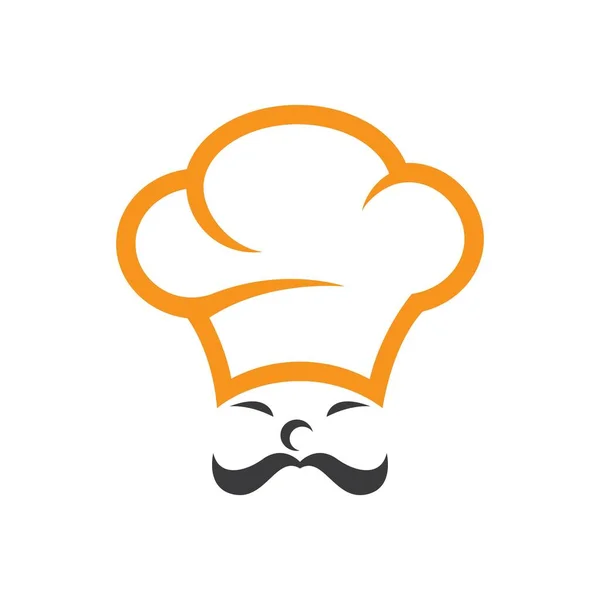Chef Logo Imágenes Ilustración Diseño — Archivo Imágenes Vectoriales