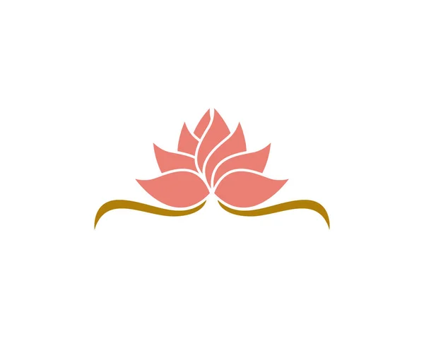 Beauty Vector Flowers Design Logo Template Icon — Stock Vector