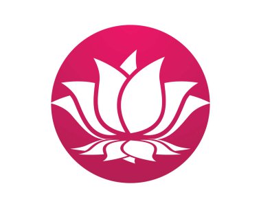 Güzellik Vektörü çiçek tasarımı logo şablonu simgesi