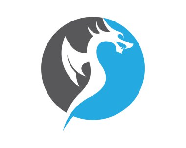 Dragon logo resimleri çizimi tasarımı