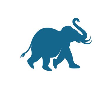 Fil logo şablonu vektör resimleme tasarımı