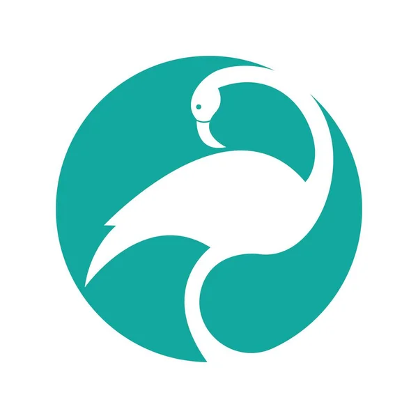 Design Ilustração Imagens Logotipo Flamingo — Vetor de Stock