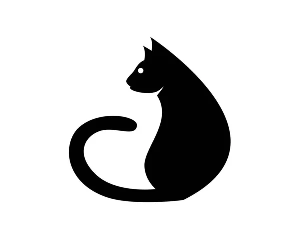 Kot Rasy Słodkie Zwierzę Zestaw Wektor Ilustracja — Wektor stockowy
