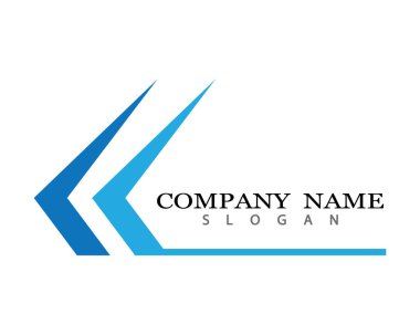 Ok vektör illüstrasyon simgesi Logo Şablonu tasarımı