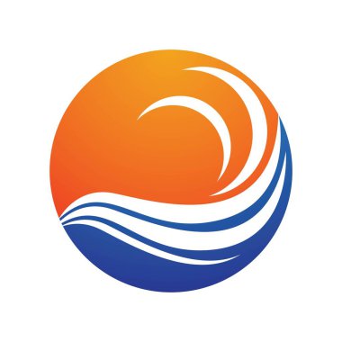 Günbatımı logo resimleri çizimi tasarımı