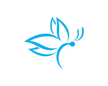 Kelebek logo resimleri çizimi tasarımı