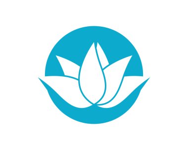 Güzellik Vektörü çiçek tasarımı logo şablonu simgesi