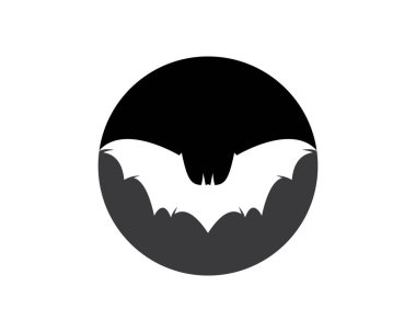 Yarasa logosu şablon vektör resimleme tasarımı