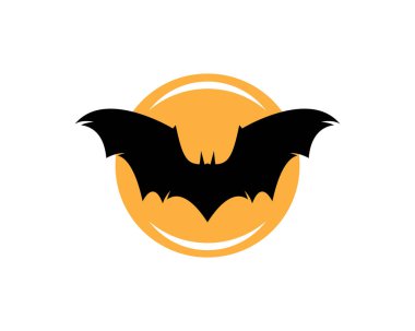 Yarasa logosu şablon vektör resimleme tasarımı