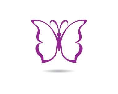 Kelebek logo resimleri çizimi tasarımı