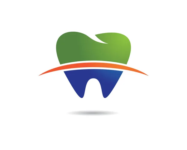 Logotipo Dental Plantilla Vector Ilustración Icono Diseño — Archivo Imágenes Vectoriales