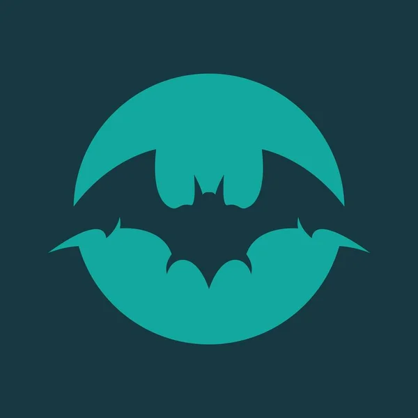 Εικόνα Λογότυπου Νυχτερίδας — Διανυσματικό Αρχείο