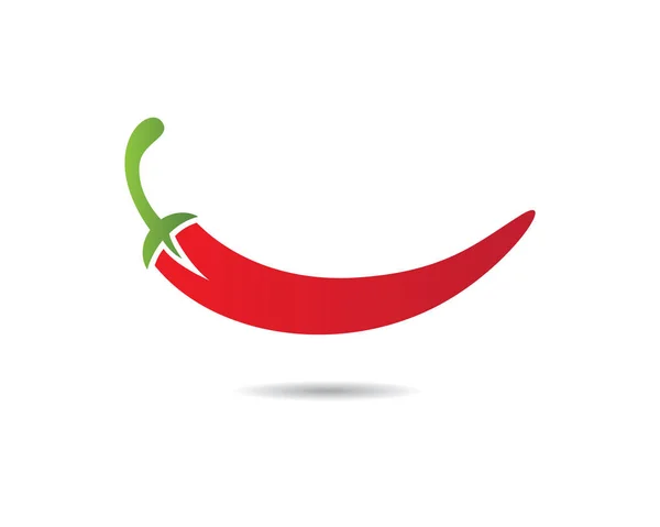 Chili Logo Modèle Vectoriel Icône Illustration Design — Image vectorielle