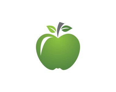 Apple logo şablon vektör resmetme deseni