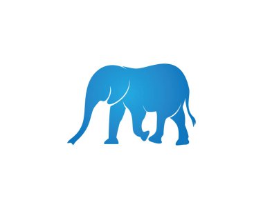 Fil logo şablonu vektör resimleme tasarımı