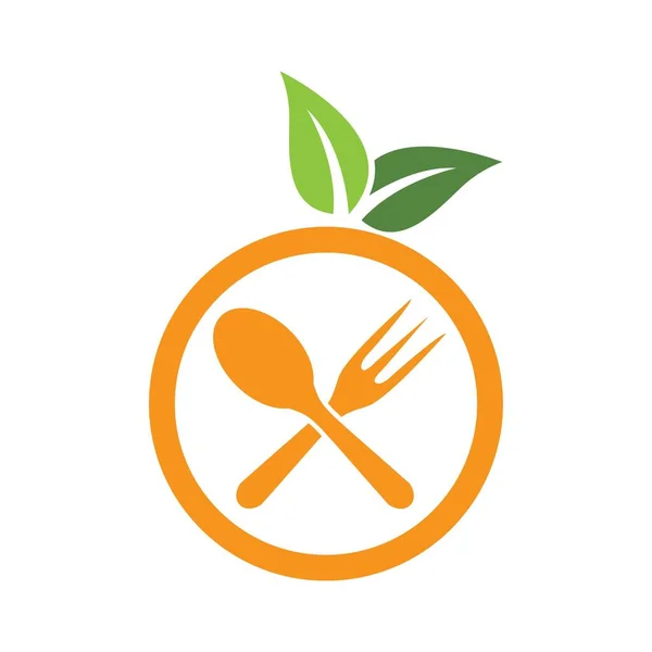 Restaurante Logo Imágenes Ilustración Diseño — Vector de stock