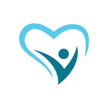 Wellness logo resimleri tasarım illüstrasyonu