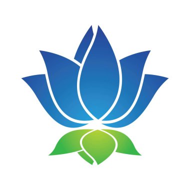 Güzellik lotusu logo resim çizimi tasarımı