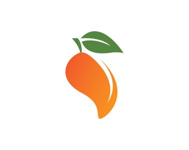 Mango logo şablon vektör illüstrasyon tasarımı