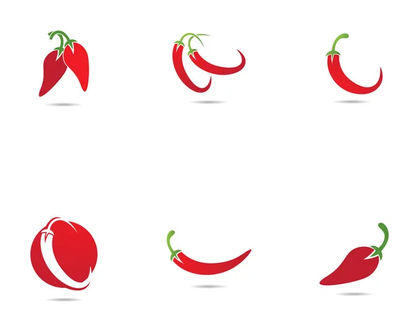 Дизайн Векторной Иконки Логотипа Чили — стоковый вектор