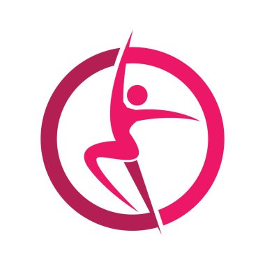 Wellness logo resimleri tasarım illüstrasyonu