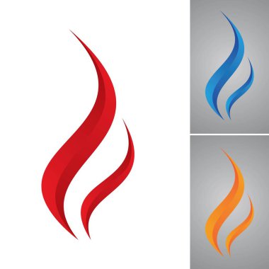 Logo resimlerini ateşle tasarımı