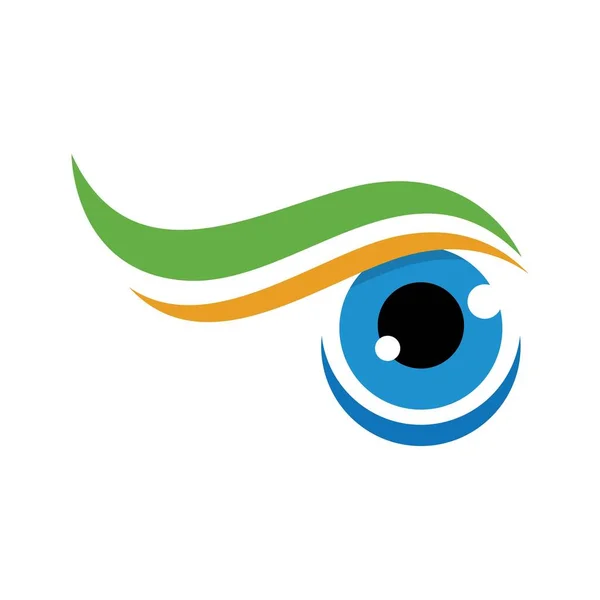 Eye Care Logo Images Illustration Design — Stock Vector