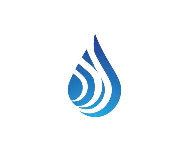 su damlası Logo Şablonu vektör çizimi tasarımı