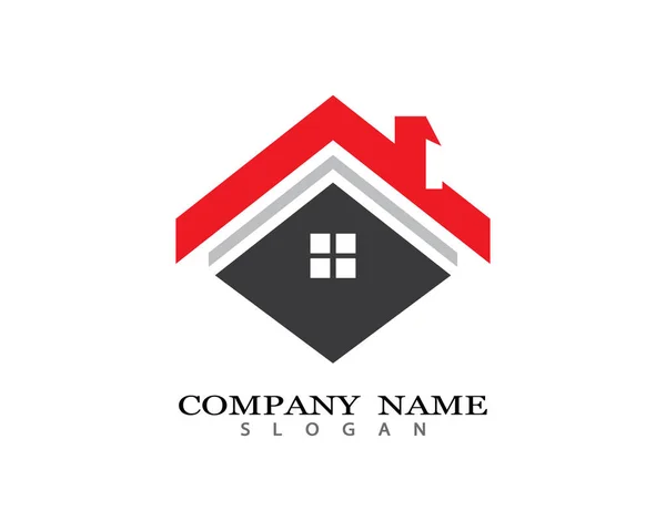 Property Logo Images Illustration Design — Stock Vector