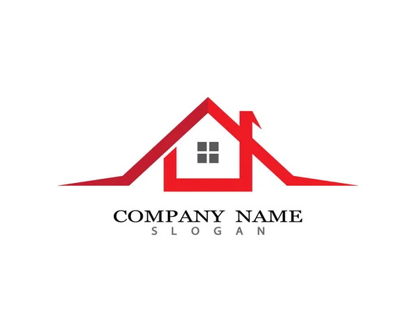 Property Logo Images Illustration Design — 스톡 벡터