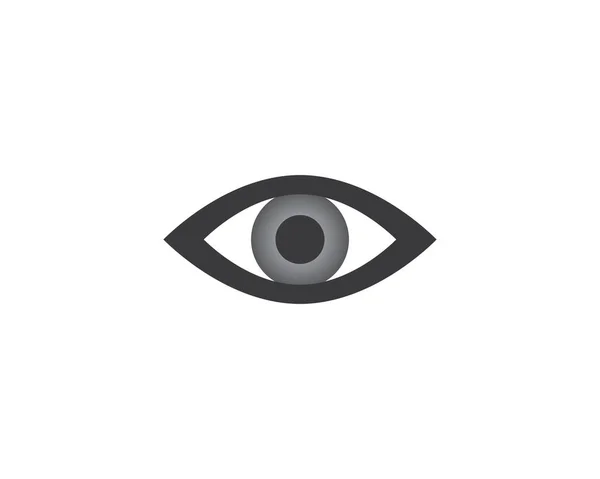 Imagem Logotipo Olho Ilustração Design — Vetor de Stock