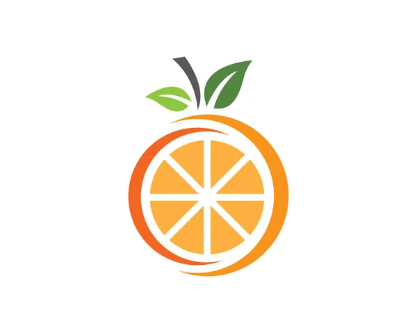 Дизайн Векторной Иконки Оранжевого Логотипа — стоковый вектор