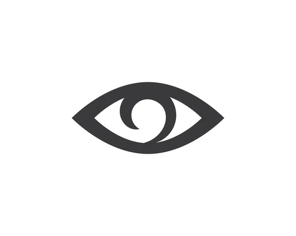 Markenidentität Corporate Eye Care Vektor Logo Design — Stockvektor