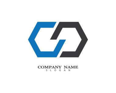 Sonsuz logo şablonu vektör resimleme tasarımı