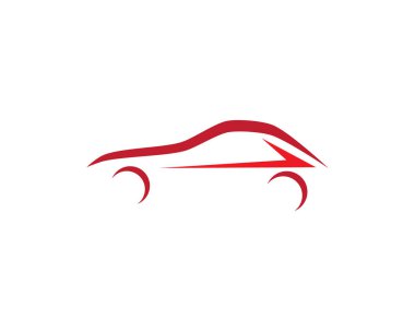 Otomobil Logo Şablonu vektör illüstrasyon tasarımı