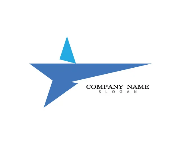 Návrh Vektorové Ikony Symbolu Star Logo — Stockový vektor