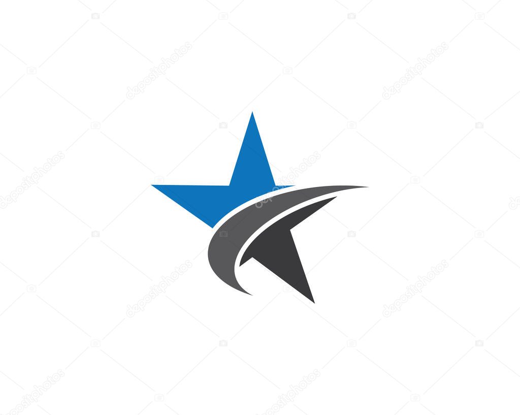 Star Logo Template vector icon illustration design