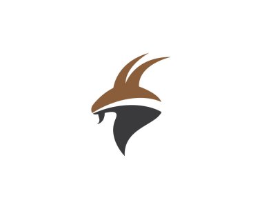 Geyik logosu vektör resmetme tasarımı