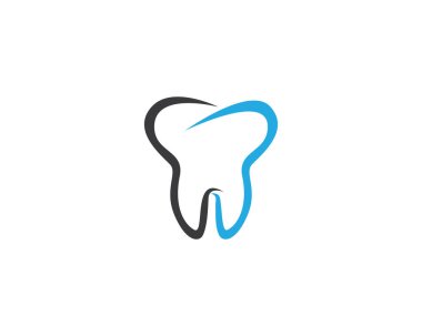 Diş logosu Şablon vektör çizim simgesi tasarımı