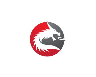 Dragon logo resimleri çizimi tasarımı