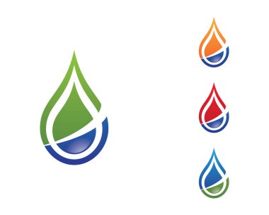 su damlası Logo Şablonu vektör çizimi tasarımı